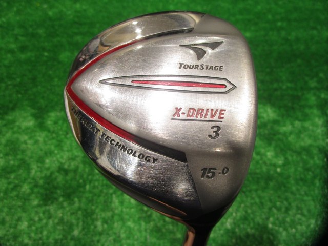 中古ゴルフ ツアーステージX-DRIVE 3W 15°