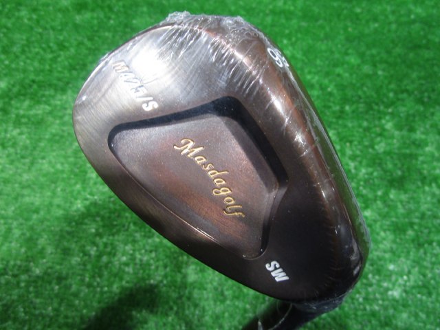 中古ゴルフ STUDIO WEDGE M425 S 銅メッキ 彫刻 56°