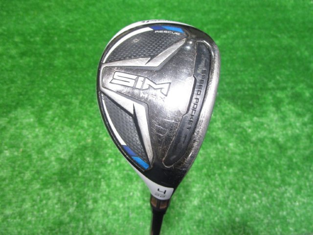 中古ゴルフ SIM MAX RESCUE #4 22°