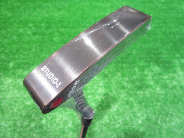 中古ゴルフ STUDIO-1 銅メッキ仕上げブレードライン彫刻