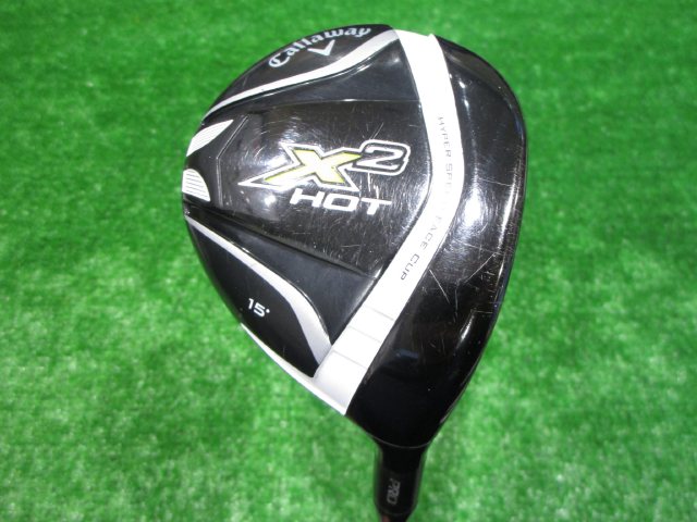 中古ゴルフ X2 HOT PRO 15 15°