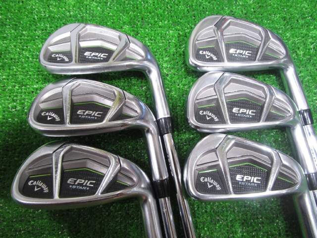 中古ゴルフ EPIC STAR 6本