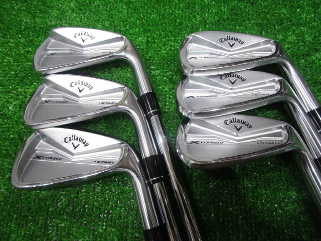 中古ゴルフ X-FORGED STAR 2024 6本