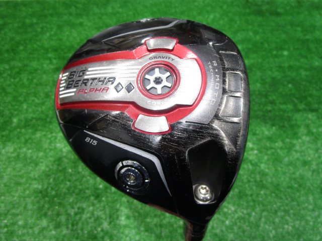 中古ゴルフ ビックバーサALPHA815 9°