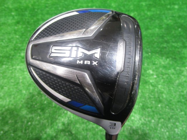 中古ゴルフ SIM MAX 3W 15°