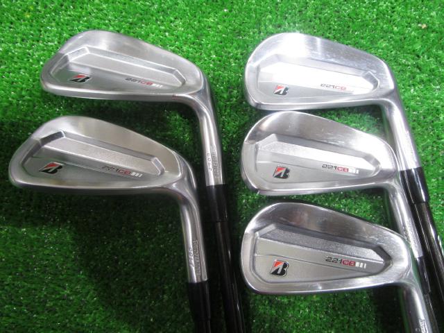 中古ゴルフ 221CB 5本の写真