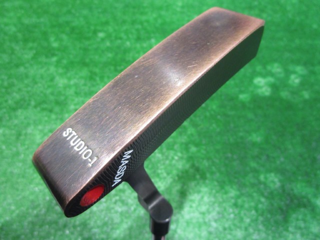 中古ゴルフ STUDIO-1 銅メッキ仕上げの写真