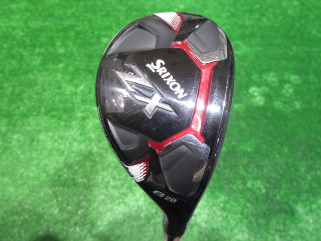 中古ゴルフ スリクソンZX HYBRID #6 28°の写真
