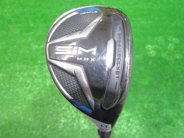 中古ゴルフ SIM MAX RESCUE #4 22°の写真