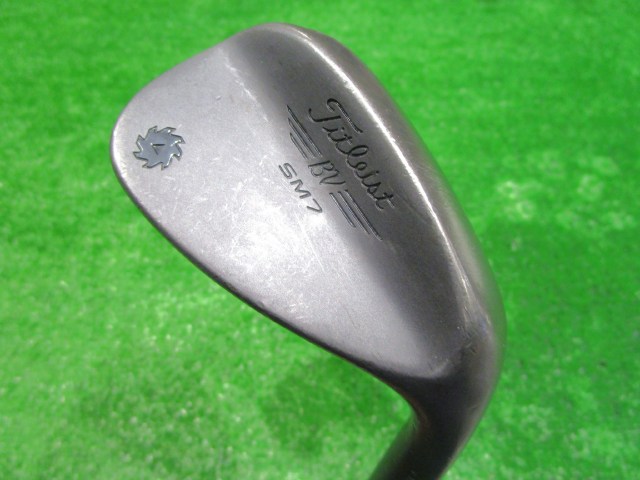 中古ゴルフ ボーケイSM7ジェットブラック54-14F 54°の写真