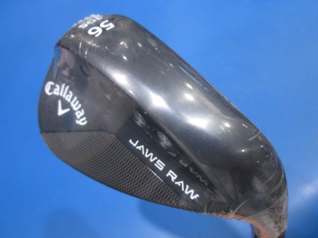 中古 JAWS RAW BLACK 56-10S 56°ウェッジ ゴルフ用品