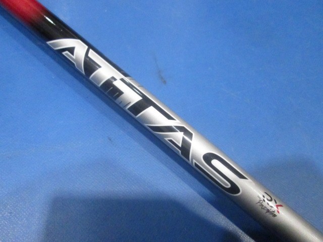中古 ATTAS RX SUNRISE RED 5(S) テーラーメイド用スリーブ 44.25インチシャフト ゴルフ用品