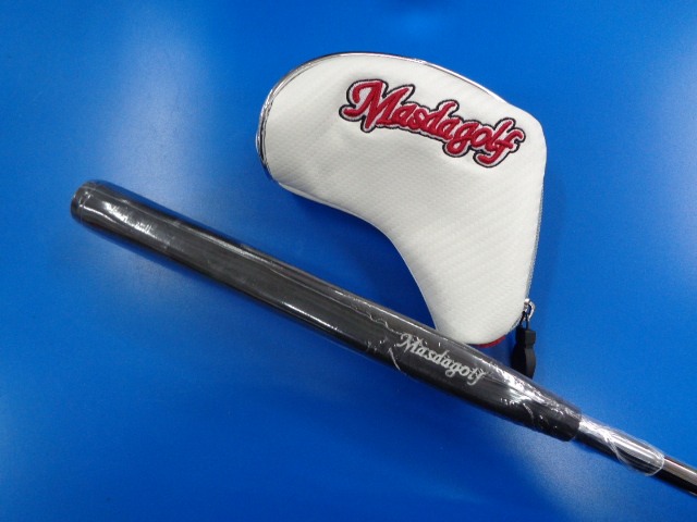 中古 STUDIO-5 ホワイトビーズ仕上げパター ゴルフ用品