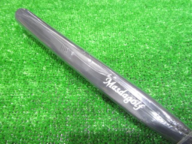中古 STUDIO-1 ブラックオキサイド仕上げ ブレードドット彫刻パター ゴルフ用品