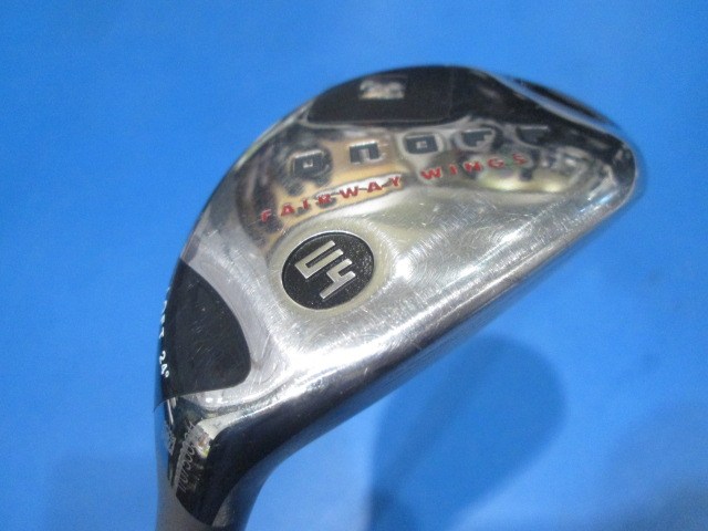 中古 ONOFF FAIRWAY WINGS KURO 2017 U4 24°ユーティリティ ゴルフ用品