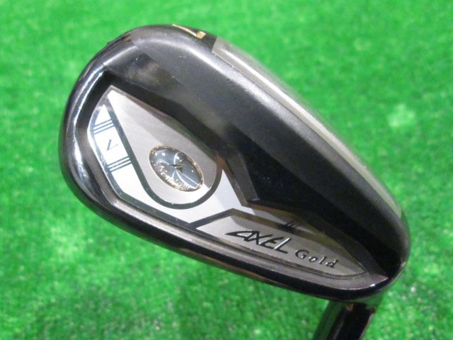 中古 アクセル GOLD PREMIUM 2022 7本アイアンセット ゴルフ用品