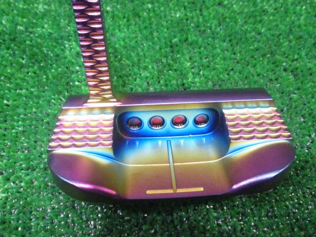 中古 herrick レインボーパター ゴルフ用品