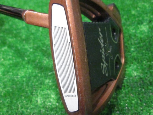 中古 SPIDER X COPPER SMALLSLANTパター ゴルフ用品