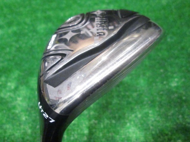 中古 Ballista BR08 UT UT27 27°ユーティリティ ゴルフ用品