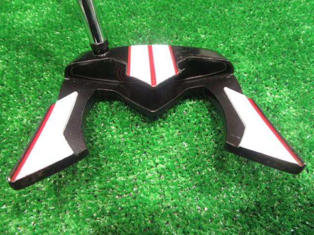 中古 ホワイトライズiX TERON Σ ダブルベントパター ゴルフ用品