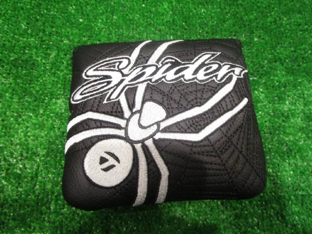 中古 SPIDER EX NAVY WHITE SLANTパター ゴルフ用品