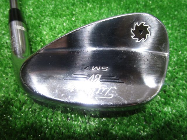 中古 ボーケイSM7ツアークローム52-12F 52°ウェッジ ゴルフ用品