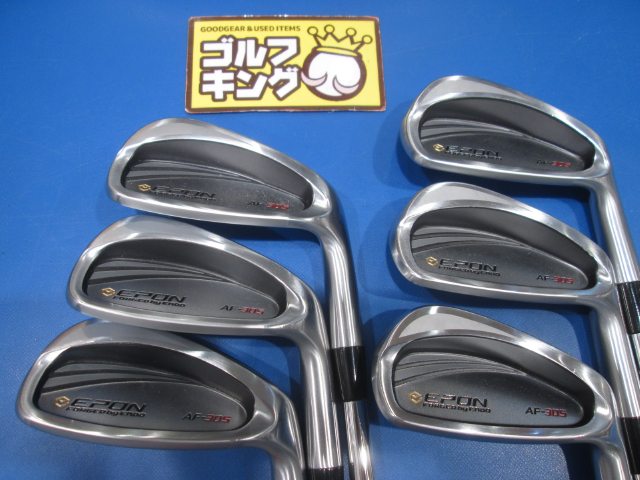 中古ゴルフ EPON アイアンセットの写真