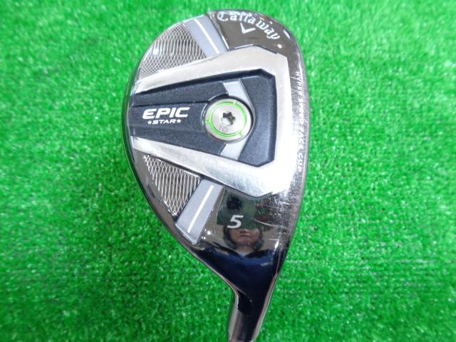 中古ゴルフ EPIC STAR ユーティリティ 5H 23°の写真