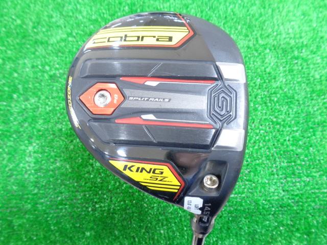 中古ゴルフ コブラKING SZ BlackYellow 3W 14.5°の写真