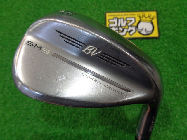 中古ゴルフ ボーケイSM9ツアークローム58-14K 58°