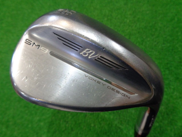 中古ゴルフ ボーケイSM9ツアークローム58-10S 58°