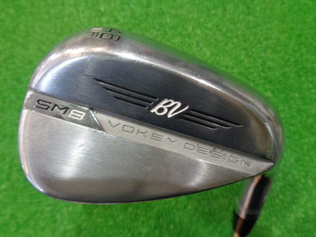 中古ゴルフ ボーケイSM8ツアークローム46-10F 46°