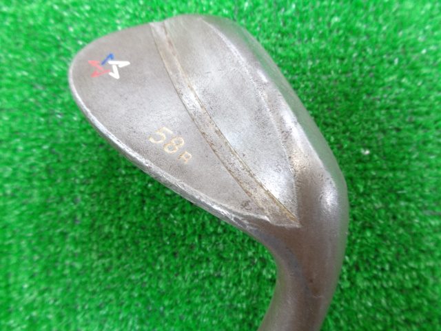 中古ゴルフ ARTISAN GOLF ウェッジ ノ-メッキ 58R 58°