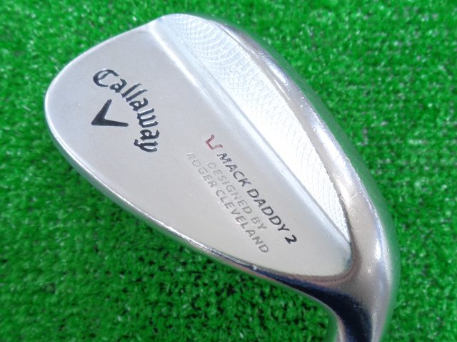 中古ゴルフ 。MACK DADDY2 クロム 52-12 52°