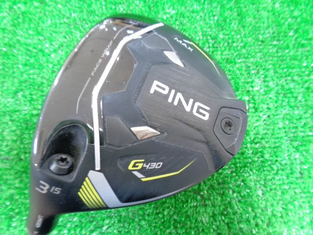PING G430 MAX 3Wフェアウェイウッド 15度 G430フェアウェイウッド│CLUB PING【PINGオフィシャルサイト】