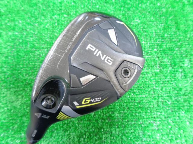 PING ピン 中古ユーティリティ G430 HYBRID #4 22°の商品詳細