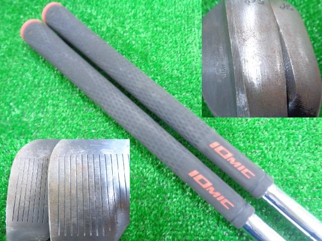中古 SHINAGAWA FORGED 2本セット 56.58°ウェッジ ゴルフ用品