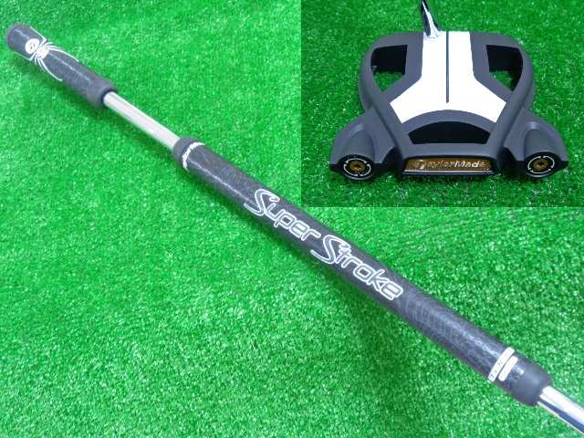 中古 SPIDER TOUR S S7・B Black longパター ゴルフ用品