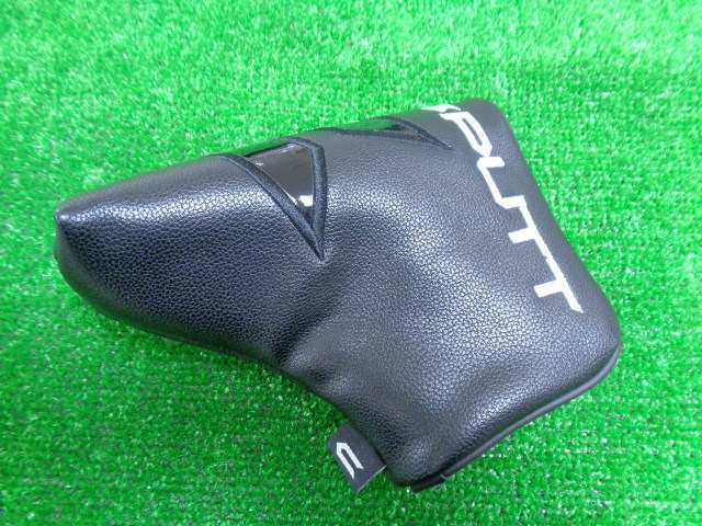 中古 クロスパット RED BLACK LABEL BKパター ゴルフ用品