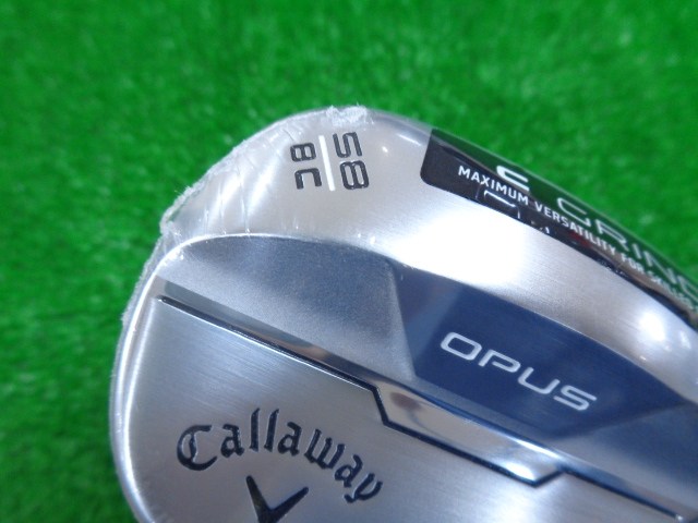 中古 OPUS Chrome 58-8C 58°ウェッジ ゴルフ用品