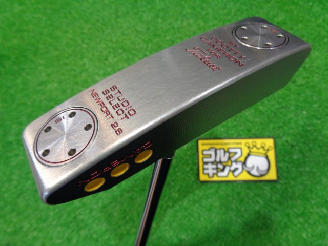 スコッティキャメロン ニューポート2.6 パター 33インチ カスタムショップ くらい