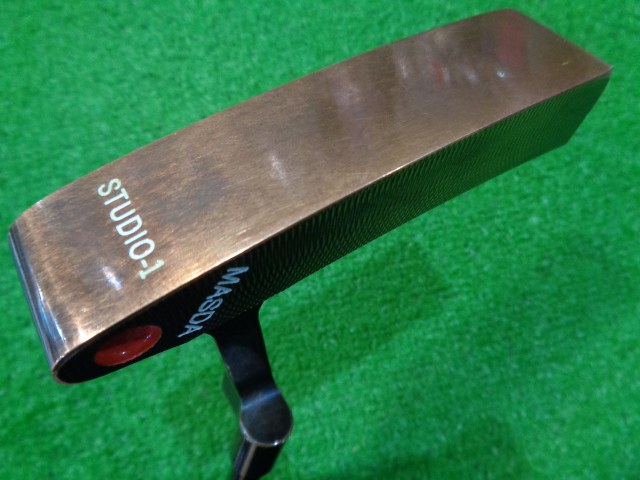 中古ゴルフ STUDIO-1 銅メッキ仕上げ