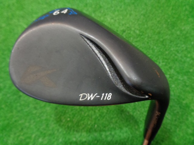 中古ゴルフ DW-118BLKウエッジ 64°の写真