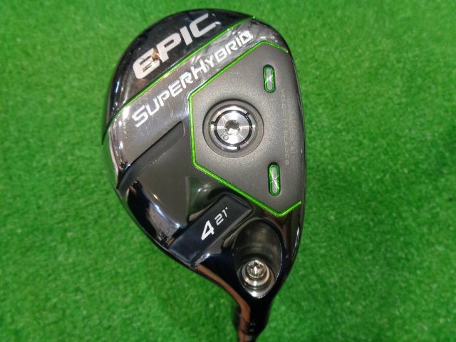中古ゴルフ EPIC SUPER HYBRID 4H 21°の写真
