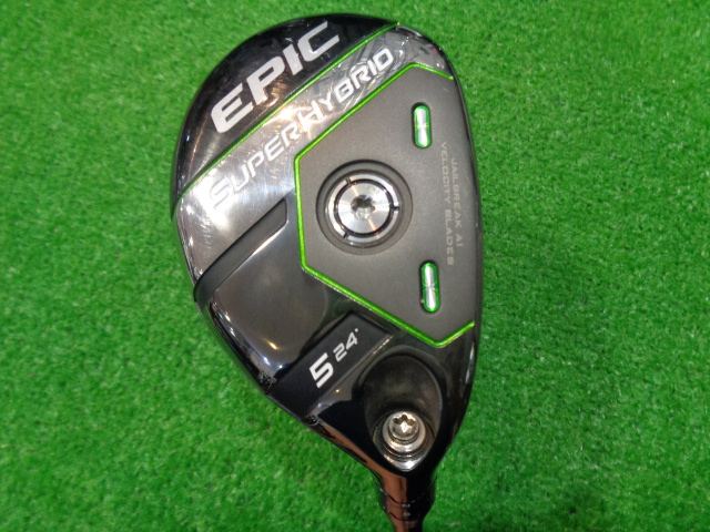 中古ゴルフ EPIC SUPER HYBRID 5H 24°の写真