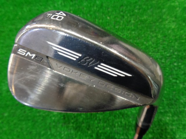 中古ゴルフ ボーケイSM8ブラッシュドスチール48-10F 48°の写真