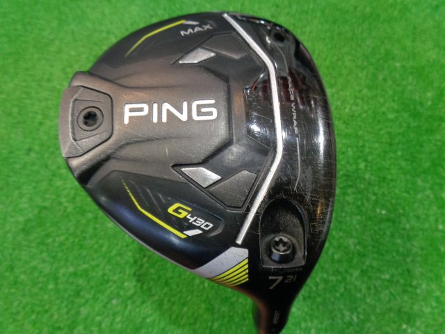 中古ゴルフ G430 MAX 7W 21°