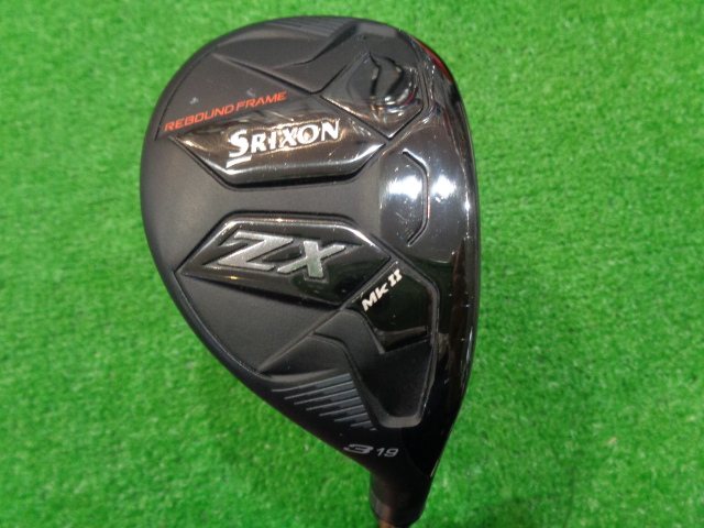 中古ゴルフ スリクソンZX Mk II HYBRID #3 19°の写真