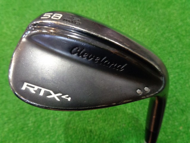 中古ゴルフ RTX-4 BLACK SATIN 58-09MID 58°の写真