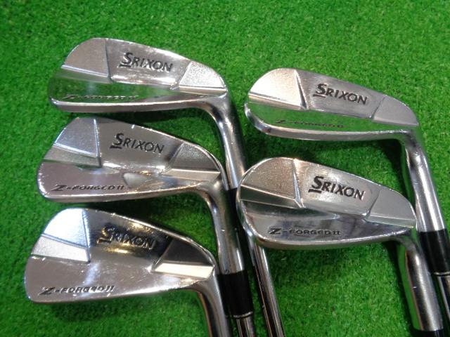 中古ゴルフ スリクソンZ FORGED II 5本